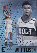 Load image into Gallery viewer, 2019-20 Panini Chronicles Basketball Cards #201-300: #210 Zion Williamson RC - New Orleans Pelicans