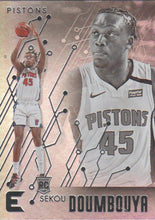 Load image into Gallery viewer, 2019-20 Panini Chronicles Basketball Cards #201-300: #214 Sekou Doumbouya RC - Detroit Pistons