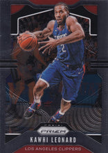 Load image into Gallery viewer, 2019-20 Panini Chronicles Basketball Cards #501-699: #505 Kawhi Leonard  - Los Angeles Clippers