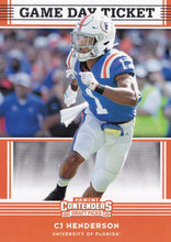 Load image into Gallery viewer, 2020 Panini Contenders Draft Picks GAME DAY TICKETS Inserts - Pick Your Cards