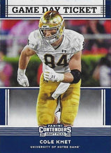 Load image into Gallery viewer, 2020 Panini Contenders Draft Picks GAME DAY TICKETS Inserts - Pick Your Cards