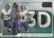 Load image into Gallery viewer, 2020 Panini Score NFL Football Cards 3D Insert - Pick Your Cards