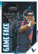 Load image into Gallery viewer, 2020 Panini Score NFL Football Cards GAME FACE Insert - Pick Your Cards