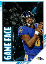 Load image into Gallery viewer, 2020 Panini Score NFL Football Cards GAME FACE Insert - Pick Your Cards