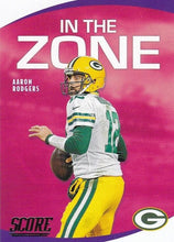 Load image into Gallery viewer, 2020 Panini Score NFL Football Cards IN THE ZONE Insert - Pick Your Cards