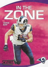 Load image into Gallery viewer, 2020 Panini Score NFL Football Cards IN THE ZONE Insert - Pick Your Cards
