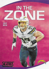 Load image into Gallery viewer, 2020 Panini Score NFL Football Cards IN THE ZONE Insert - Pick Your Cards