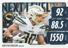 Load image into Gallery viewer, 2020 Panini Score NFL Football Cards NEXT LEVEL STATS Insert - Pick Your Cards