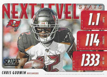 Load image into Gallery viewer, 2020 Panini Score NFL Football Cards NEXT LEVEL STATS Insert - Pick Your Cards