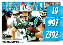 Load image into Gallery viewer, 2020 Panini Score NFL Football Cards NEXT LEVEL STATS Insert - Pick Your Cards