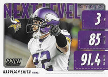 Load image into Gallery viewer, 2020 Panini Score NFL Football Cards NEXT LEVEL STATS Insert - Pick Your Cards