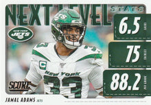 Load image into Gallery viewer, 2020 Panini Score NFL Football Cards NEXT LEVEL STATS Insert - Pick Your Cards