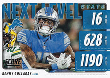 Load image into Gallery viewer, 2020 Panini Score NFL Football Cards NEXT LEVEL STATS Insert - Pick Your Cards