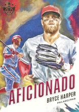 Load image into Gallery viewer, 2020 Panini Diamond Kings Baseball AFICIONADO Insert ~ Pick your card