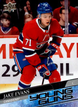 Load image into Gallery viewer, 2020-21 Upper Deck Hockey SERIES 1 YOUNG GUNS (201-250) ~ Pick your card