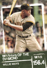 Load image into Gallery viewer, 2020 Topps Series 2 WARriors of the Diamond Inserts ~ Pick your card