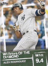 Load image into Gallery viewer, 2020 Topps Series 2 WARriors of the Diamond Inserts ~ Pick your card
