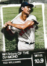 Load image into Gallery viewer, 2020 Topps Series 2 WARriors of the Diamond Inserts ~ Pick your card