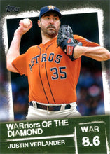 Load image into Gallery viewer, 2020 Topps Series 2 WARriors of the Diamond Inserts ~ Pick your card