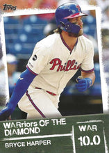 Load image into Gallery viewer, 2020 Topps Series 2 WARriors of the Diamond Inserts ~ Pick your card