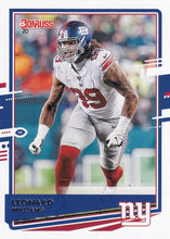 Load image into Gallery viewer, 2020 Donruss NFL Football Cards #101-200 ~ Pick Your Cards