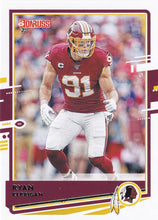 Load image into Gallery viewer, 2020 Donruss NFL Football Cards #201-300 ~ Pick Your Cards