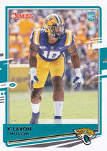 Load image into Gallery viewer, 2020 Donruss NFL Football Cards #201-300 ~ Pick Your Cards