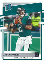 Load image into Gallery viewer, 2020 Donruss NFL Football Rated Rookies #301-350 ~ Pick Your Cards