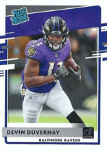 Load image into Gallery viewer, 2020 Donruss NFL Football Rated Rookies #301-350 ~ Pick Your Cards