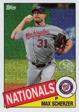 Load image into Gallery viewer, 2020 Topps Series 2 Silver Pack 1985 Topps 35th Anniversary Chrome Inserts ~ Pick your card