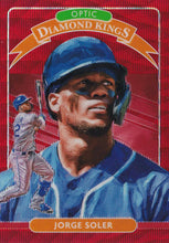 Load image into Gallery viewer, 2020 Donruss Optic Baseball RED WAVE PARALLELS ~ Pick your card