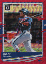 Load image into Gallery viewer, 2020 Donruss Optic Baseball RED WAVE PARALLELS ~ Pick your card