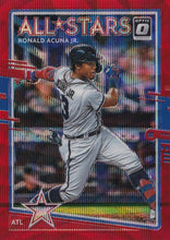 Load image into Gallery viewer, 2020 Donruss Optic Baseball RED WAVE PARALLELS ~ Pick your card
