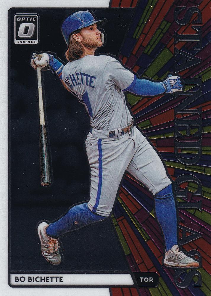 Bo Bichette Toronto Blue Jays 2020 Donruss Optic Blue & White # 3