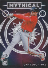 Load image into Gallery viewer, 2020 Donruss Optic Baseball MYTHICAL INSERTS ~ Pick your card