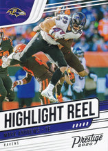 Load image into Gallery viewer, 2020 Panini Prestige NFL HIGHLIGHT REEL INSERTS ~ Pick Your Cards