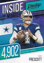 Load image into Gallery viewer, 2020 Panini Prestige NFL INSIDE THE NUMBERS INSERTS ~ Pick Your Cards