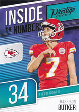 Load image into Gallery viewer, 2020 Panini Prestige NFL INSIDE THE NUMBERS INSERTS ~ Pick Your Cards