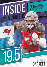 Load image into Gallery viewer, 2020 Panini Prestige NFL INSIDE THE NUMBERS INSERTS ~ Pick Your Cards
