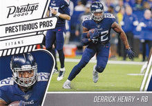 Load image into Gallery viewer, 2020 Panini Prestige NFL PRESTIGIOUS PROS INSERTS ~ Pick Your Cards