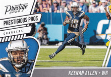 Load image into Gallery viewer, 2020 Panini Prestige NFL PRESTIGIOUS PROS INSERTS ~ Pick Your Cards