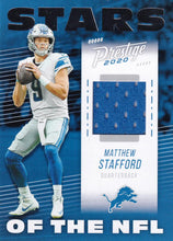 Load image into Gallery viewer, 2020 Panini Prestige NFL STARS of the NFL RELICS ~ Pick Your Cards