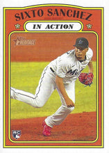Load image into Gallery viewer, 2021 Topps HERITAGE Baseball Cards (1-100) ~ Pick your card