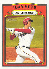 Load image into Gallery viewer, 2021 Topps HERITAGE Baseball Cards (1-100) ~ Pick your card