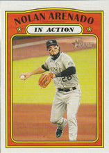 Load image into Gallery viewer, 2021 Topps HERITAGE Baseball Cards (301-400) ~ Pick your card