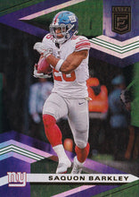 Load image into Gallery viewer, 2020 Donruss Elite NFL Football GREEN PARALLELS #1-100 ~ Pick Your Cards