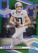 Load image into Gallery viewer, 2020 Donruss Elite NFL Football GREEN ROOKIE PARALLELS #101-200 ~ Pick Your Cards