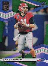 Load image into Gallery viewer, 2020 Donruss Elite NFL Football GREEN ROOKIE PARALLELS #101-200 ~ Pick Your Cards
