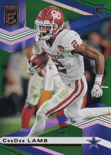Load image into Gallery viewer, 2020 Donruss Elite NFL Football GREEN ROOKIE PARALLELS #101-200 ~ Pick Your Cards