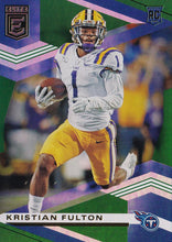 Load image into Gallery viewer, 2020 Donruss Elite NFL Football GREEN ROOKIE PARALLELS #101-200 ~ Pick Your Cards